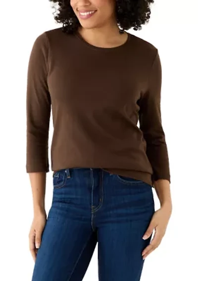 Women's Solid T-Shirt