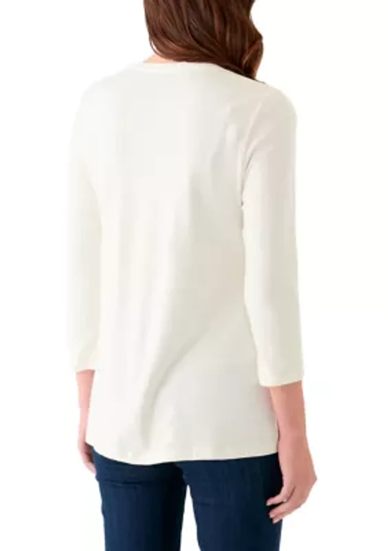 Women's Solid T-Shirt