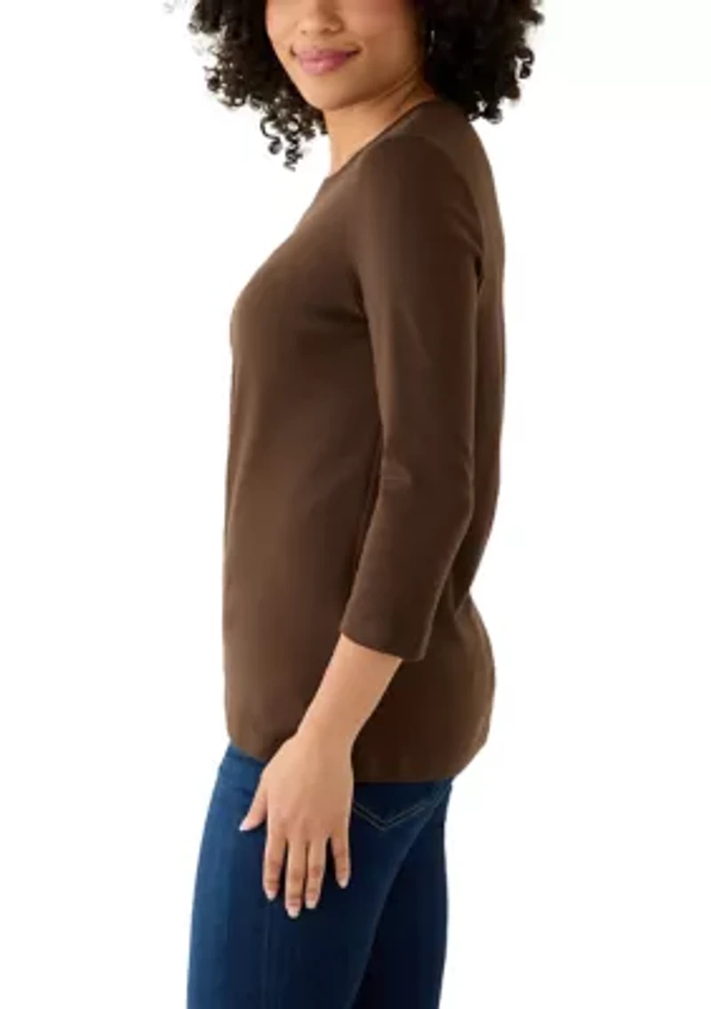 Women's Solid T-Shirt