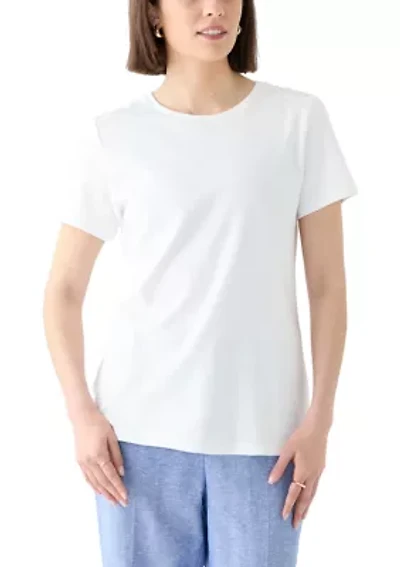 Women's Short Sleeve Solid T-Shirt