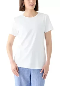 Women's Short Sleeve Solid T-Shirt