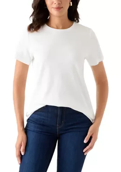 Women's Short Sleeve Solid T-Shirt