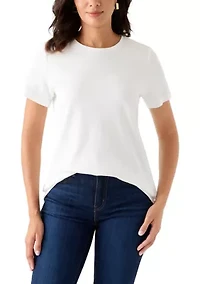 Women's Short Sleeve Solid T-Shirt