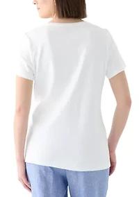 Women's Short Sleeve Solid T-Shirt