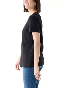 Women's Short Sleeve Solid T-Shirt