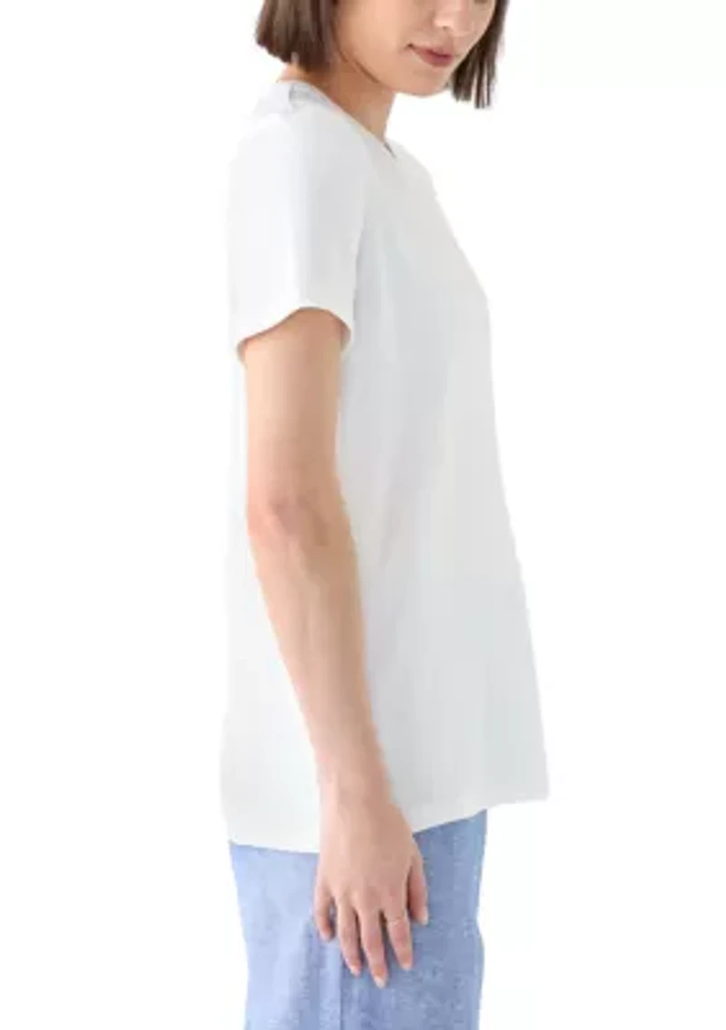 Women's Short Sleeve Solid T-Shirt