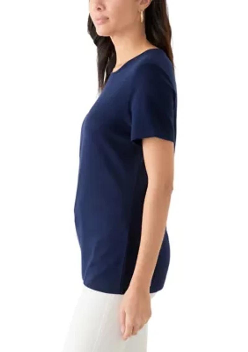 Women's Short Sleeve Solid T-Shirt