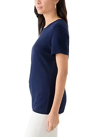 Women's Short Sleeve Solid T-Shirt