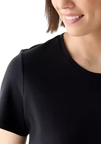 Women's Short Sleeve Solid T-Shirt