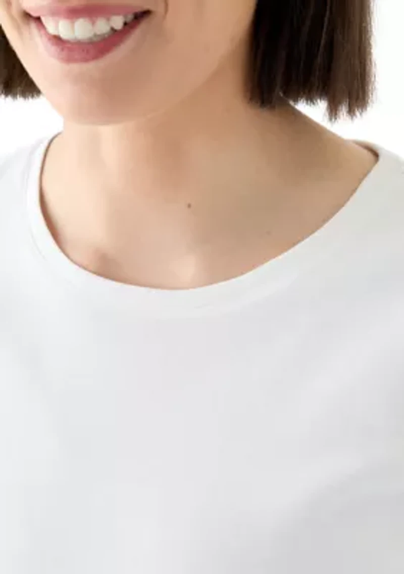 Women's Short Sleeve Solid T-Shirt