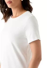 Women's Short Sleeve Solid T-Shirt