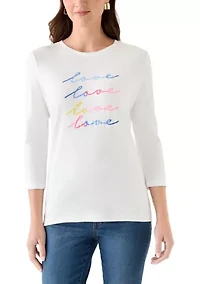 Women's Graphic Crew Neck T-Shirt