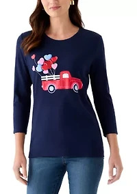 Women's Graphic Crew Neck T-Shirt