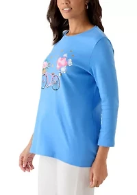 Women's Graphic Crew Neck T-Shirt