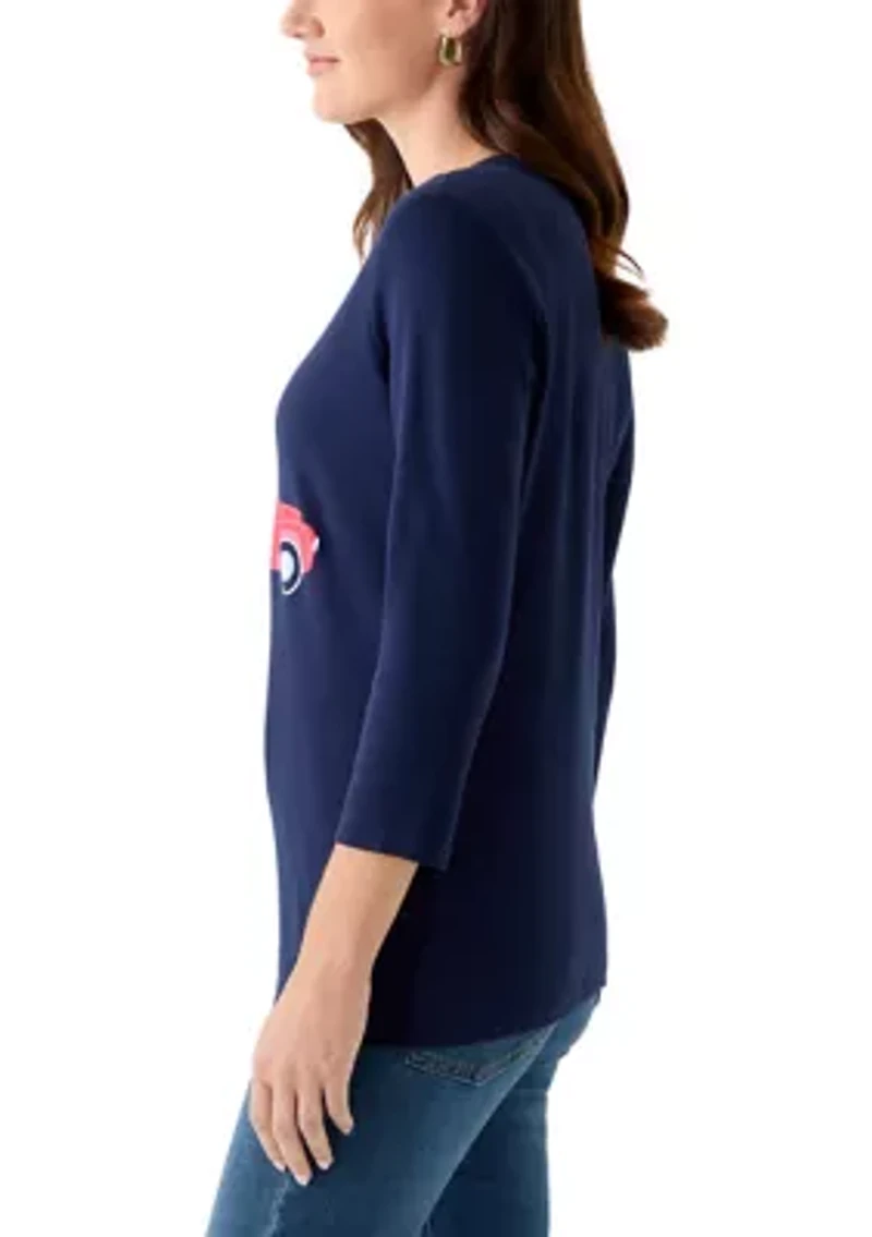 Women's Graphic Crew Neck T-Shirt