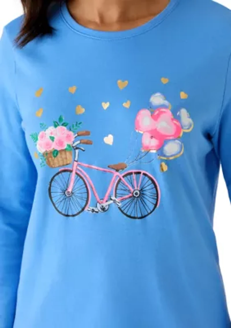 Women's Graphic Crew Neck T-Shirt