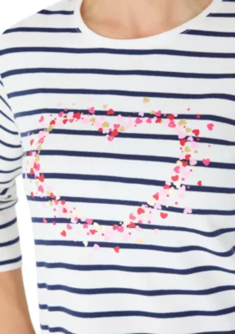 Women's 3/4 Sleeve Graphic Shirt