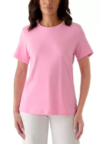 Women's Crew Neck Heather Top