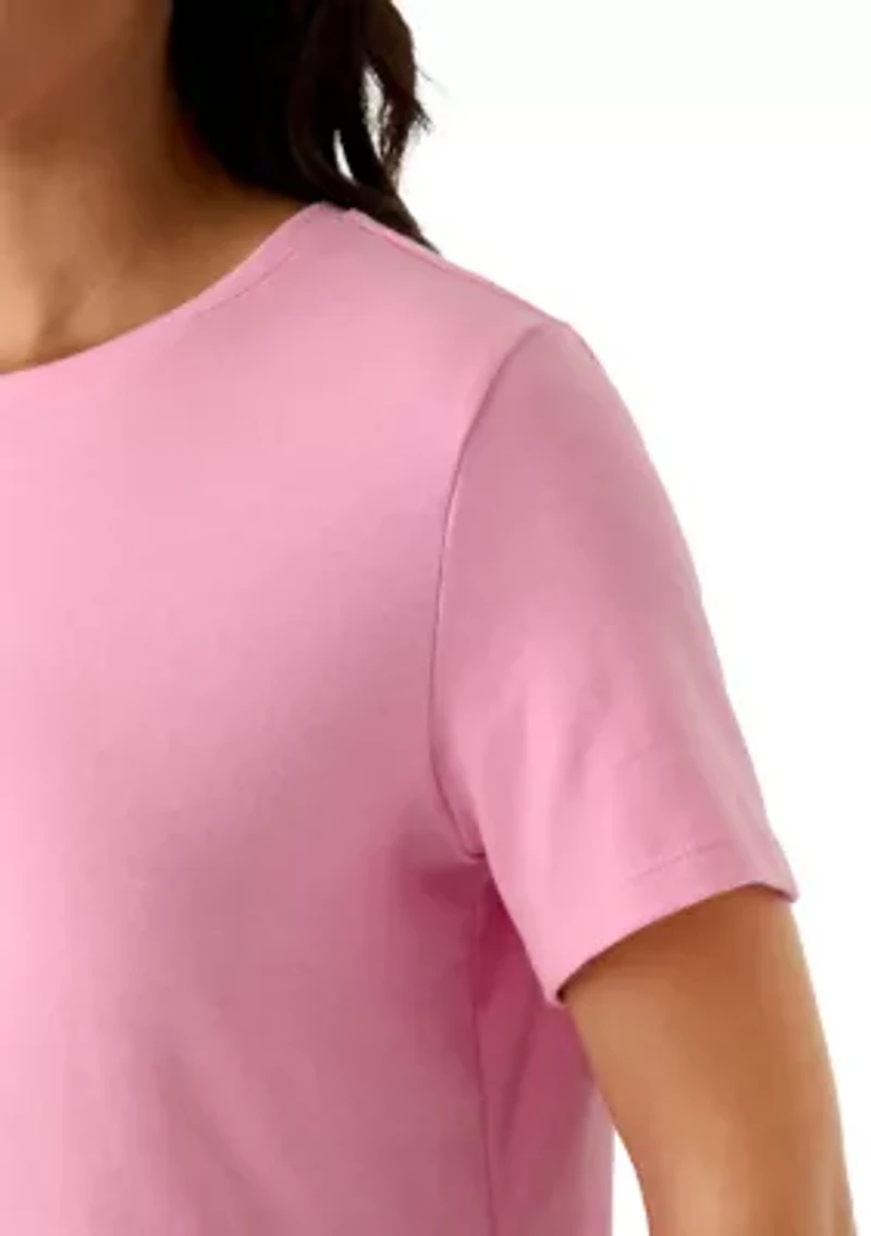 Women's Crew Neck Heather Top