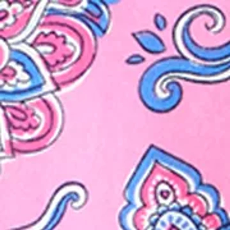 Women's 3/4 Sleeve Split Neck Printed Top