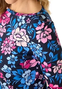 Women's 3/4 Sleeve Tunic Top