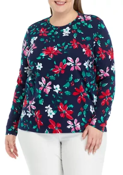 Plus Allover Printed T-Shirt