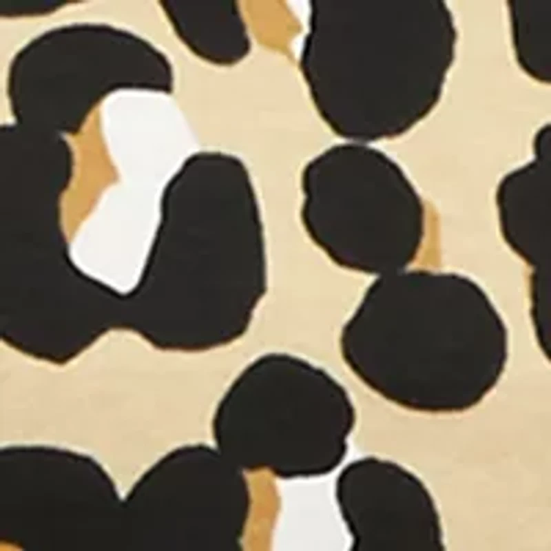 Plus 3/4 Sleeve Printed Top