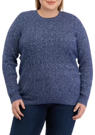 Plus Cable Knit Sweater