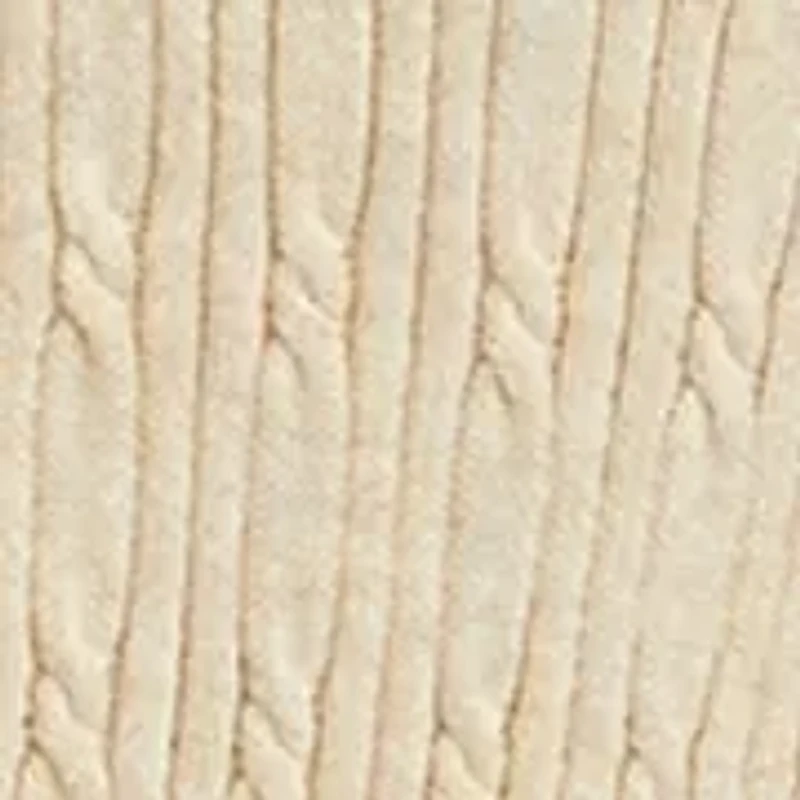 Plus Cable Knit Heather Cardigan