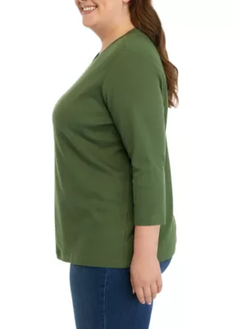Plus Solid Top