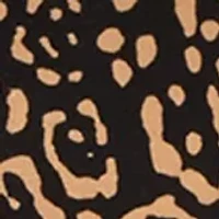 Plus 3/4 Sleeve Printed Top