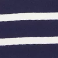 Plus Striped Polo Top