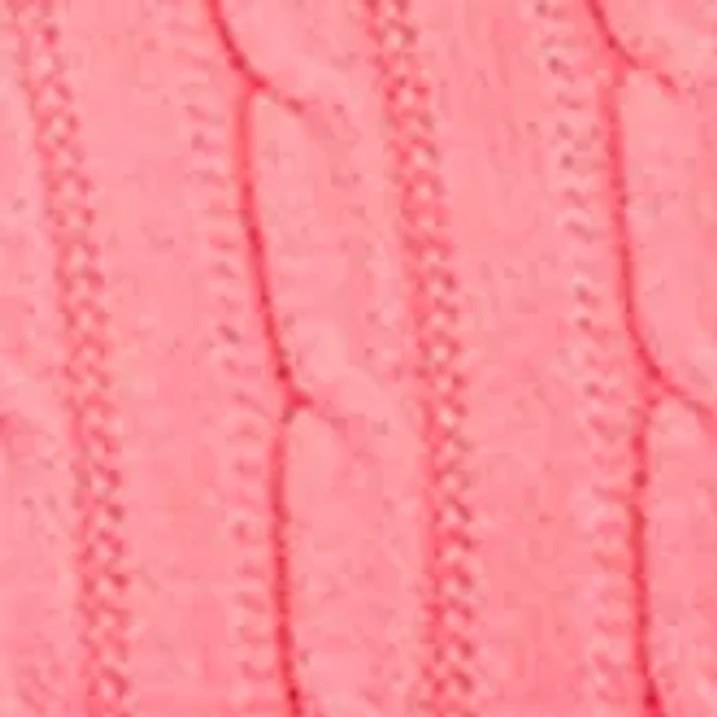 Plus Long Sleeve Cable Knit Sweater