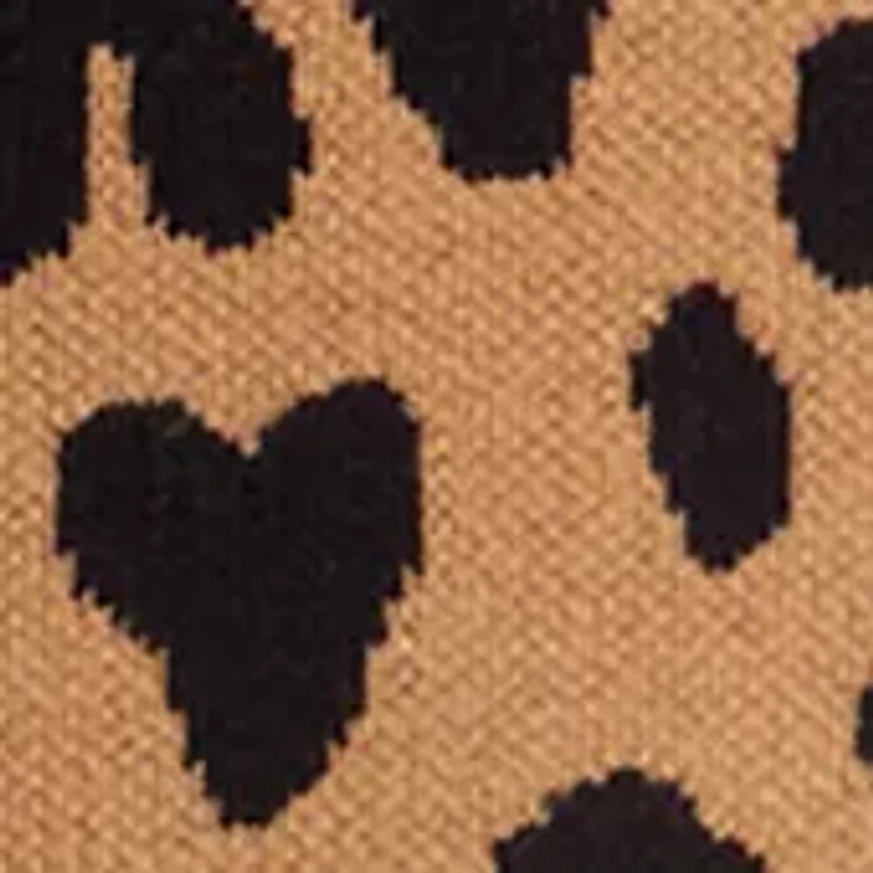 Plus Long Sleeve Jacquard Sweater