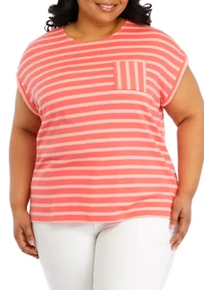 Plus Striped T-Shirt
