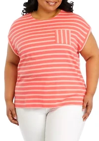 Plus Striped T-Shirt