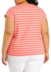 Plus Striped T-Shirt