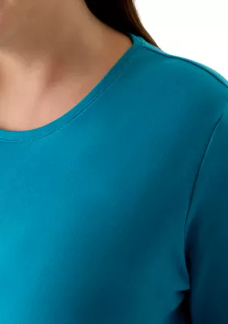 Plus 3/4 Sleeve T-Shirt