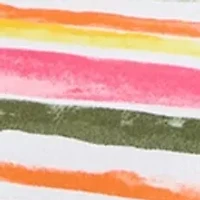 Plus 3/4 Sleeve Printed Shirt