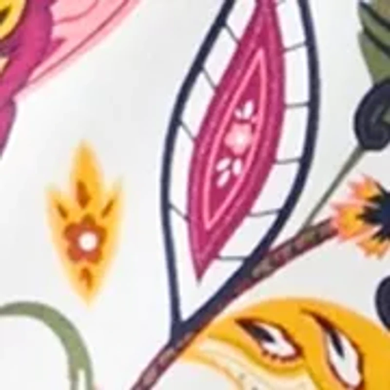Plus Three-Quarter Sleeve Tunic Printed Shirt