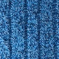 Plus Long Sleeve Cable Knit Crew Neck Marl Sweater