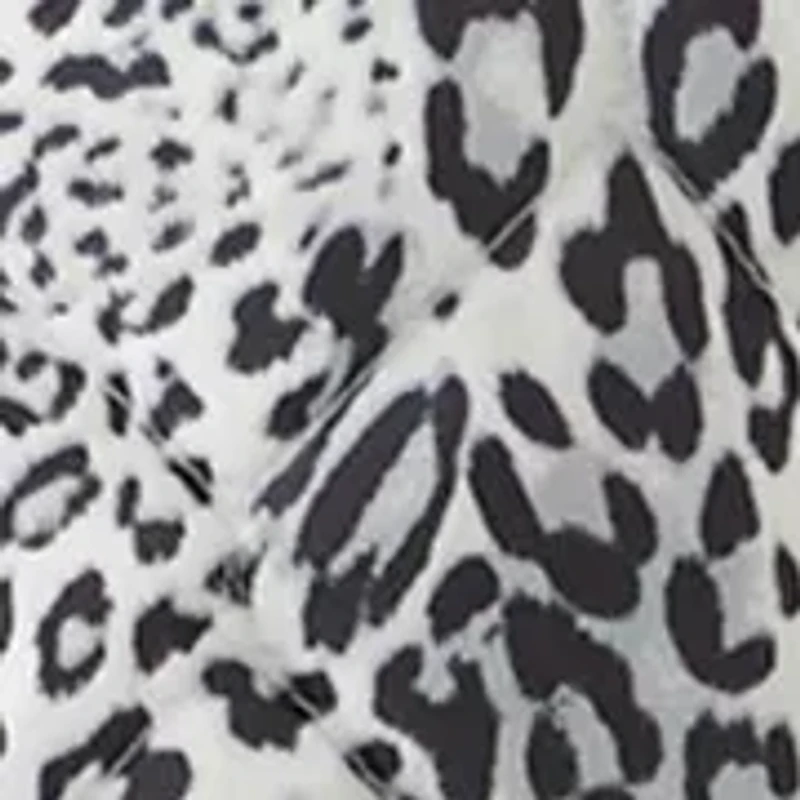 Plus Side Rib Printed Quilted Vest