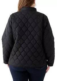 Plus Side Rib Puffer Jacket