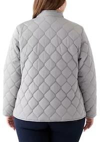 Plus Side Rib Puffer Jacket
