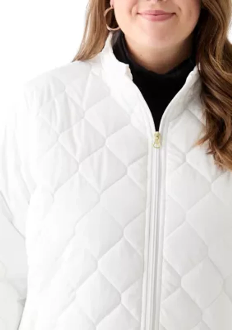 Plus Side Rib Puffer Jacket