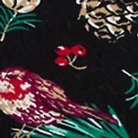 Plus 3/4 Sleeve Printed Shirt