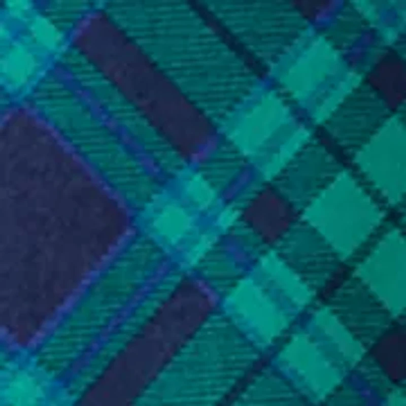 Plus 3/4 Sleeve Crew Neck Pieced Yoke T-Shirt