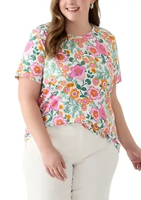 Plus Printed T-Shirt