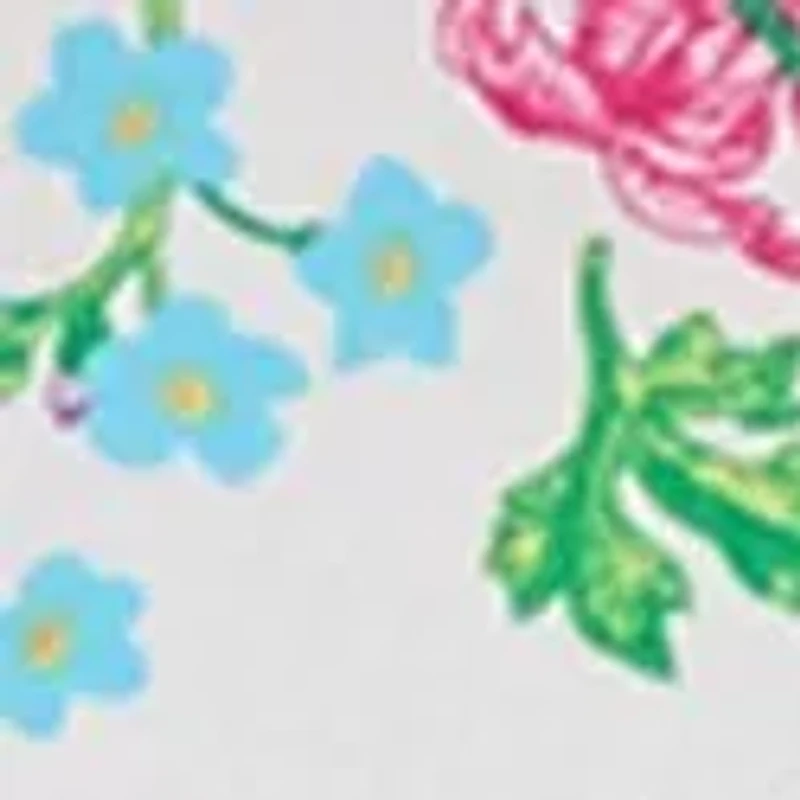 Plus Short Sleeve Crew Neck Placement Print T-Shirt