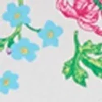 Plus Short Sleeve Crew Neck Placement Print T-Shirt